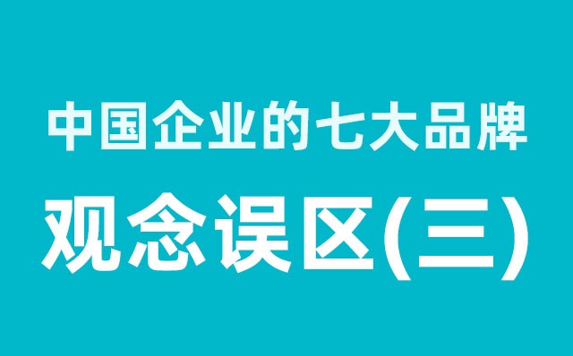 中國(guó)企業(yè)的七大品牌觀(guān)念誤區(qū)（3）分享