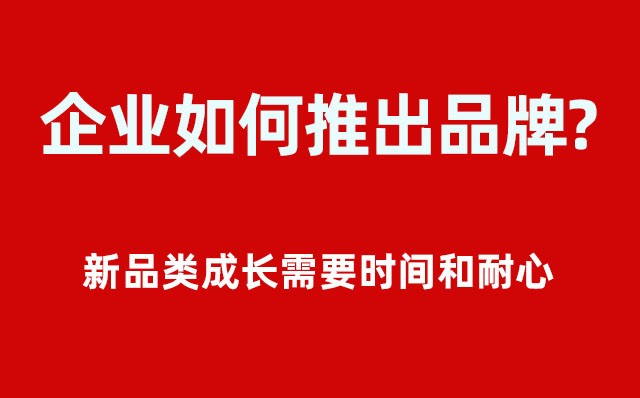 企業(yè)如何推出品牌？----- 新品類成長(zhǎng)需要時(shí)間和耐心